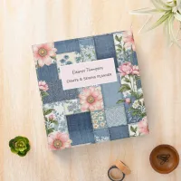 Patchwork Art, Craft or Sewing Creative Crafting 3 Ring Binder