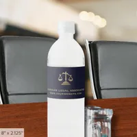 Attorney Law Office Water Bottle Labels