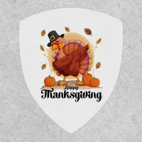 Happy Thanksgiving Typography Patch