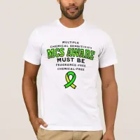 Multiple Chemical Sensitivity MCS Awareness  T-Shirt