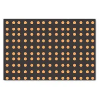 Halloween Polka Dot Pattern Tissue Paper