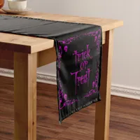 Poison Purple Trick or Treat  Medium Table Runner