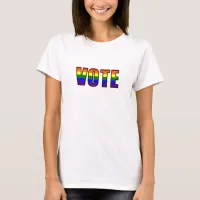 LGBT Gay Rights Vote Elections Political Shirt