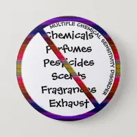 Multiple Chemical Sensitivity Disorder MCSD Button