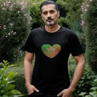 Vegan Heart-Shaped T-Shirt