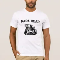 *~* AP86 Roaring PAPA BEAR Stars Father's Day T-Shirt