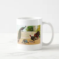 Peacock,Turkey, & Guinea Fowl Coffee Mug