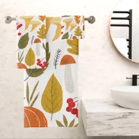 Autumn Fall Bath Towel Set