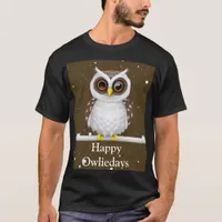 Vintage Snow Owl Holiday