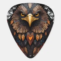 Majestic eagle Key Ring Guitar Pick