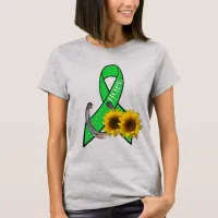 Rustic Country & Western Lyme Disease Awareness T-Shirt