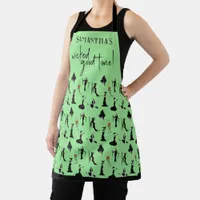 Witch Bloody Cocktail Skeleton Hand Halloween Gift Apron