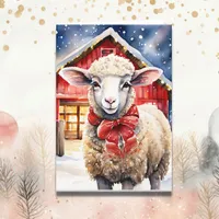 Fleece Navidad | Funny Christmas Sheep Pun Card