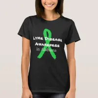 Lyme Disease Awareness in Alabama Shirt with Lyme