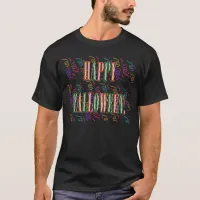 Confetti & Halloween Festival Text Mens T-Shirt