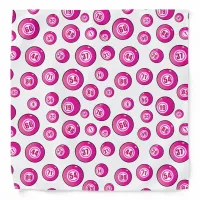 Lucky Bingo Balls Fun Bandana