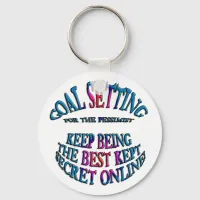 Goal: Best Kept Secret Online Keychain