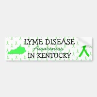 Lyme Disease Awareness Kentucky Bumper Stickers