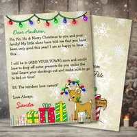 Personalized Letter from Santa Claus