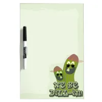 Funny Hip-Hop Pickles Dry Erase Board