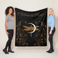 I Believe in Magic!  Fleece Blanket