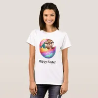 Adorable Funny Cute Easter Otter Baby T-Shirt