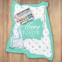 Adorable Bunny Easter ID646 Fleece Blanket