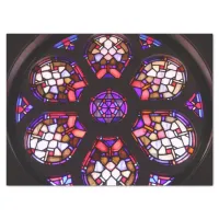 Iglesia del Valle Rosary Window Tissue Paper