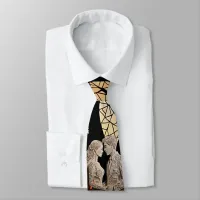 Wedding Couple & Tree of Life Wine Tote Neck Tie