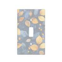 Golden Foliage Dreams Autumn Nature Beauty Light Switch Cover