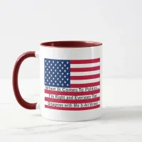 When It Comes To Politics Mug