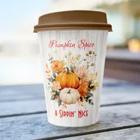 Pumpkin Spice & Sippin' Nice – Fall Paper Cups