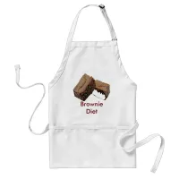 Brownie Diet Adult Apron