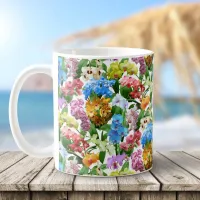 Beautiful Orchids Tropical Floral Coffee Mug