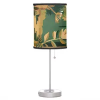 Overgrown Garden: Abstract Botanical Table Lamp