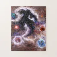 A Captivating Abstract Galactic Nebula Jigsaw Puzzle