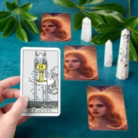 Glowing Goddess of Light Digital Fantasy Art Tarot