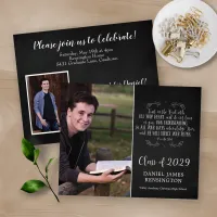 Budget Christian Bible Verse Graduation Photo