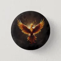 Fiery Phoenix Cushion Button