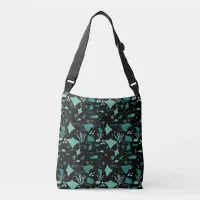 Stingrays and Manta Rays Cool Underwater Ocean Crossbody Bag