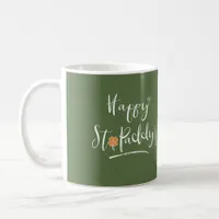 Happy St. Paddy's Orange Shamrock ID336 Coffee Mug