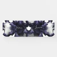 Dark Purple Minimalist Radiant Diaphanous  Modern  Banner