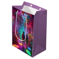 Out of this World - Virtual Reality Neon Jungle Medium Gift Bag