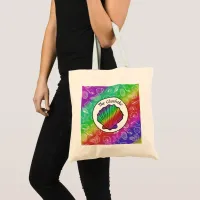 Clambake Rainbow Clam Shellfish Pattern One Side Tote Bag