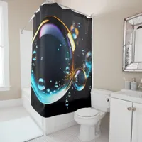 Bubble Shower Curtains