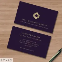 Luxury Business Cards for Accountants