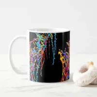 Pride Drip Pattern Coffee Mug