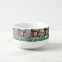 Sweden, Traditional Landscape Soup Mug