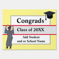 Congratulations Graduates Congrads Custom Sign