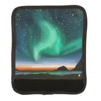 Aurora Borealis - Oil Painting Luggage Handle Wrap